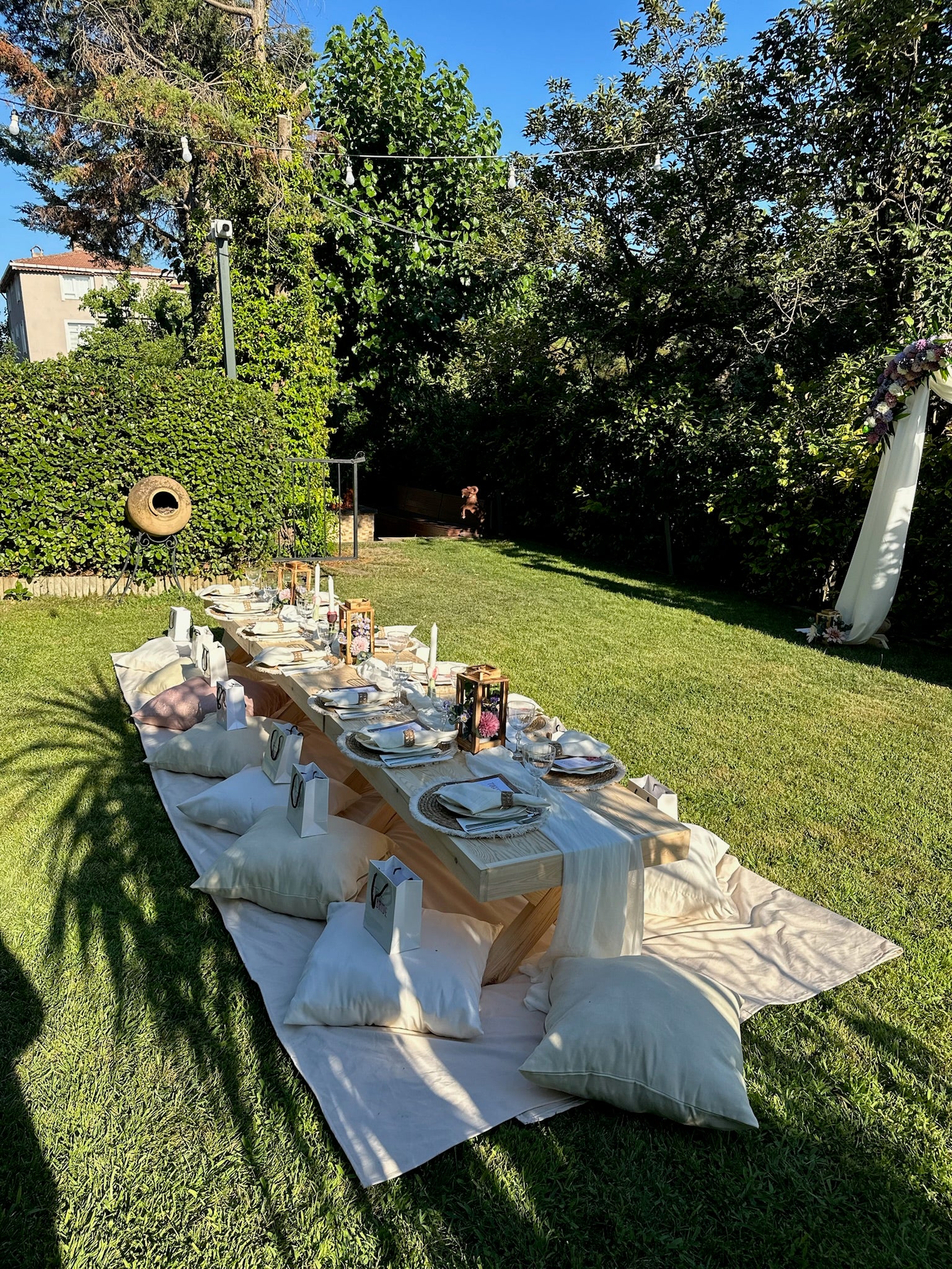 Ade Boutique Event masa ve konsept tasarımı